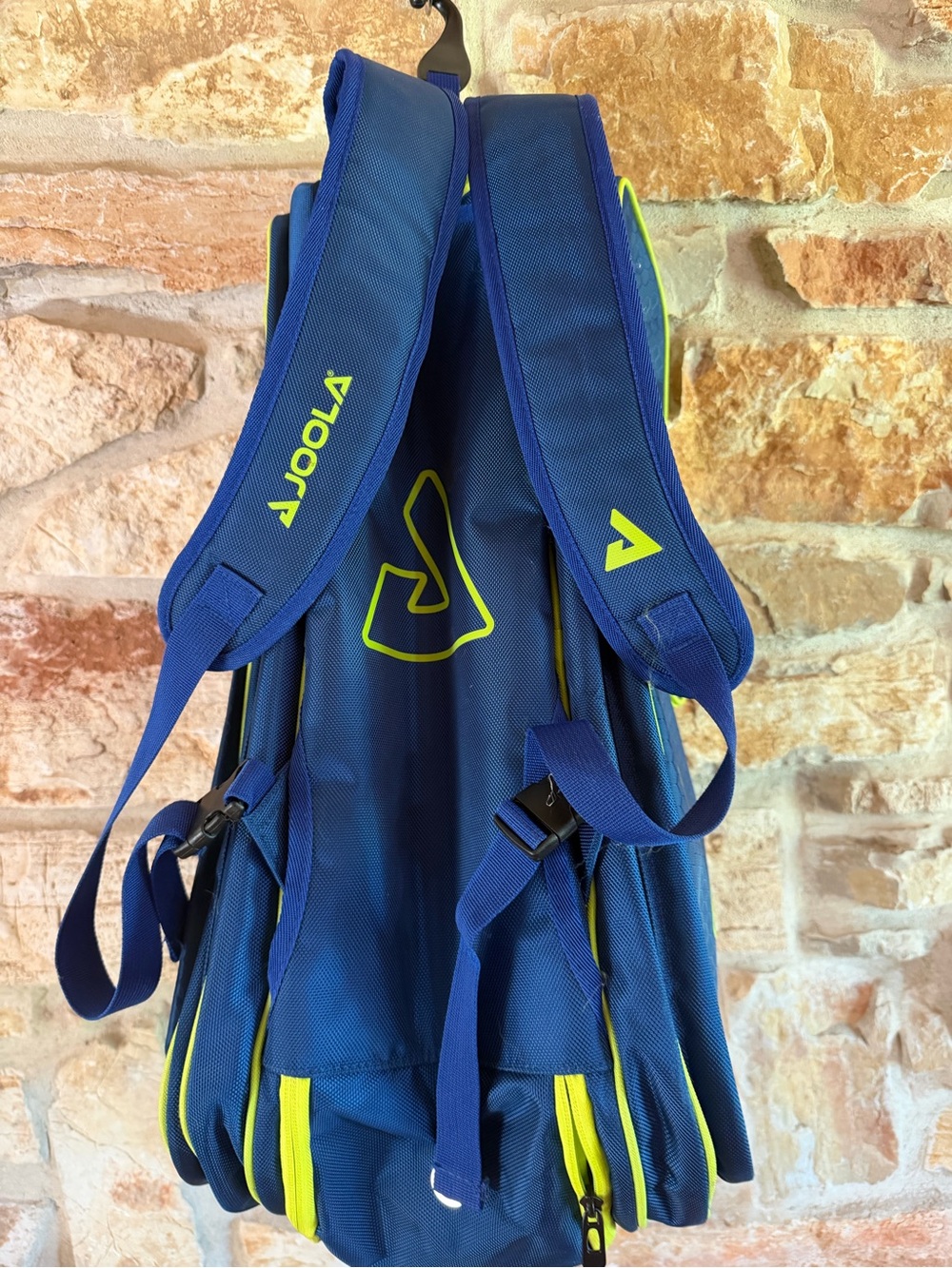 JOOLA Navy & Neon Yellow Duffel Bag for Men - Picture 9 of 10